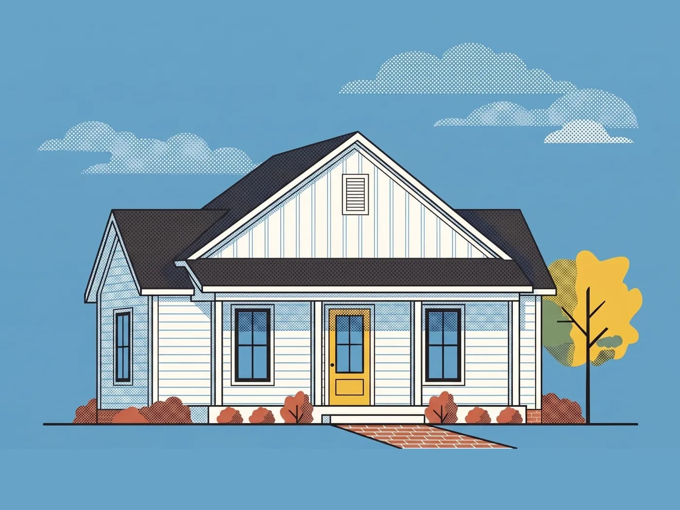 Street view of The Casita, illustrative