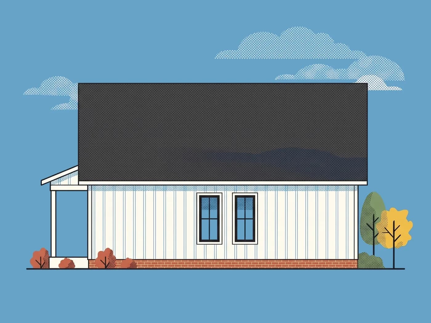 Side elevation of The Casita, illustrative